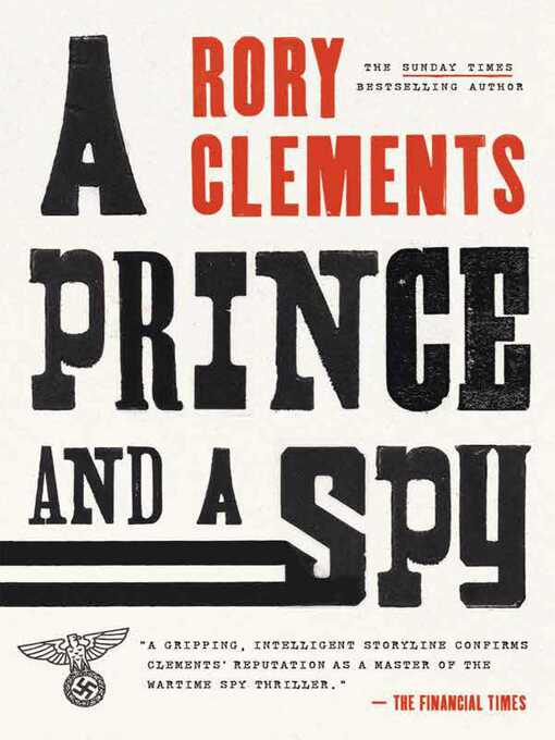 Title details for A Prince and a Spy by Rory Clements - Available